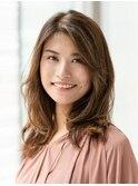 潤い艶カラー髪質改善透明感カラーとカット