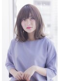 寺尾拓巳　大人かわいいラベージュくびれヘアパーマミディアム