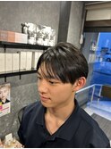 韓国風マッシュナチュラルストレート