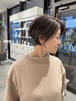 ステアケース 武蔵小杉店(stair:case)&nbsp;白髪ぼかし/2024おすすめ/丸みショート/ハイライト