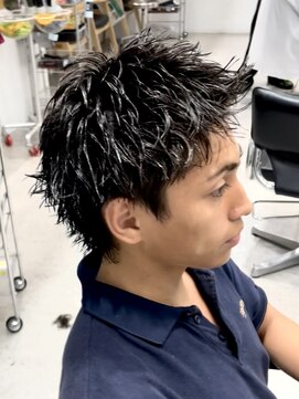 フィフス 渋谷(fifth) ツイストスパイラル渋谷メンズスパイキーショートツイストパーマ