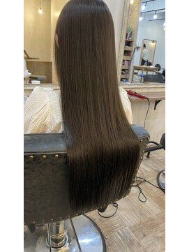 ランデブー(Rendez-vous) オリーブグレージュ／髪質改善【堺市／浅香山】