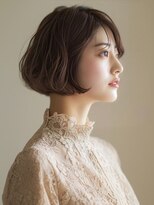 アルトリスト(Altruist Aging×HAIR&SPA)&nbsp;★ダークアッシュ大人ガーリーボブ着物似合わせカット/髪質改善