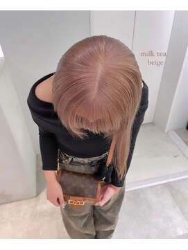 リンドトウキョウ(LINDO TOKYO) ミルクティーベージュ♪