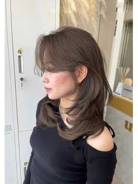 ユニ 原宿(uni) #47/前髪/アンブレラカラー/こなれミディ/イメチェン/ウェーブパ