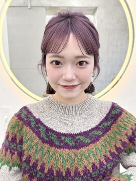 ガーデン 渋谷(GARDEN) 前髪小顔イメチェンこなれミディバブルフワンレンネビージュ