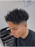 フェード/スパイキーショート/ピンパーマ
