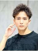ツイストアップバングショート