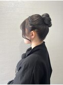 韓国風アップスタイル