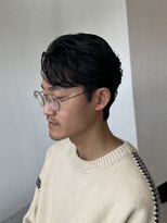 ソイクフ(SOY KUFU)&nbsp;20代30代40代ツーブロック流行刈り上げスーツニュアンスパーマ