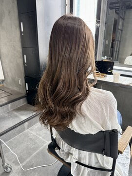 レアング(LeAng) 【ブリーチなし】アッシュブラウン