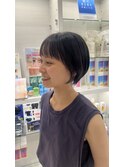 王道丸みショート