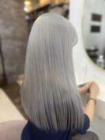 ラビス(Lovis) くびれヘア/アプリコットオレンジ/ハイライトカラー/夏/縮毛矯正