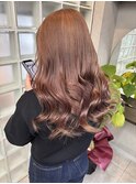 ギャルモーブオレンジ　かじ