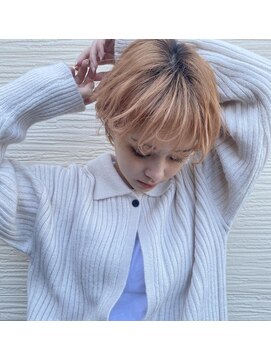 シェリッシュ ノース(Sheriche North) ペールオレンジ　(ブリーチ回数要相談)