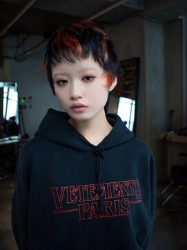 ギークス(GEEKS) 【GEEKS渋谷】渋谷/お任せデザインカラー/レイヤーショート/小顔