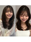 【2wayレイヤーセミロング】