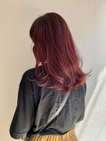 エッジ 下北沢(edge.)&nbsp;下北沢×ダブルカラー｜艶ボルドーレッド