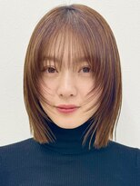 アイトーキョーエス 渋谷(AI TOKYO S) 小顔レイヤー/レイヤーミディアム/透明感カラー