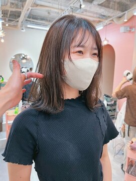 ロウバイレボ 柏(lou by revo) ミディアム/韓国風/レイヤーカット/顔回りカット/柏駅