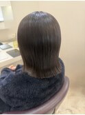 切りっぱなしボブ