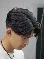 オーバル ジングウマエ(OVARL jingumae) フェザーショートパーマセンターパート