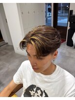シャルムバイルーチェココ(CHARME by Lu'ce coco)&nbsp;ハイライトで見せる海外風センターパート