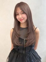 トゥルーズ 梅田茶屋町店(TLUUS)&nbsp;【TLUUSダークパープルミルクブラウンナチュラルショート】