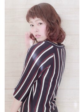 ラ ブレス なんばスカイオ(LaBless) カジュアルでも幼く見えない☆ストロベリーマニッシュボブ