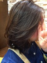 ヘアー クリエイト カルム(Hair create Calme) セミディ・パーマスタイル