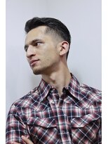 ノイセル(Noisyle)&nbsp;オールバック七三ウェット刈り上げビジネススタイル