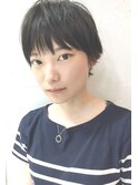 【CLEAR】毛先チョイハネベリーショートスタイル