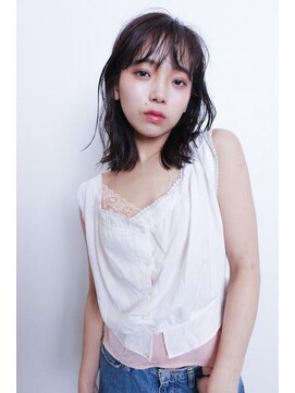 マウロア(MAULOA) 【Mauloa】艶色暗透カラー 切りっぱなし ミックス巻き