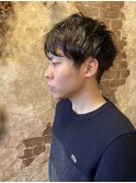 メンズパーマスタイル