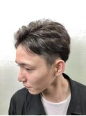 ツーブロックショート