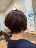前下がりショートボブ