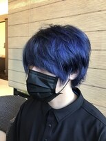 ヘアー サロン アン(an)&nbsp;光輝くネイビーブルー