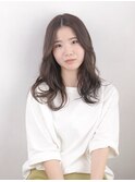 大人ゆるふわモーヴグレージュ