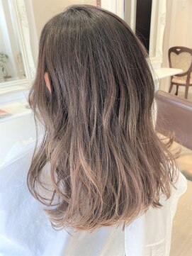 ラララ(LaLaLa) LaLaLa♪ピンクアッシュグラデーション