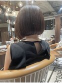 大人美人前下がりボブ　担当 濱口