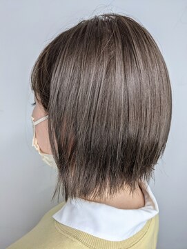 ヘアーアンドアイラッシュ ヨーク(Hair&eyelash york's) 艶ボブショート