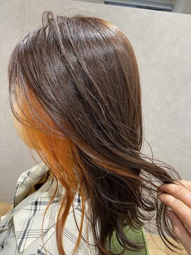 フィッカ(FIKKA) 【イヤリングカラー】オレンジ