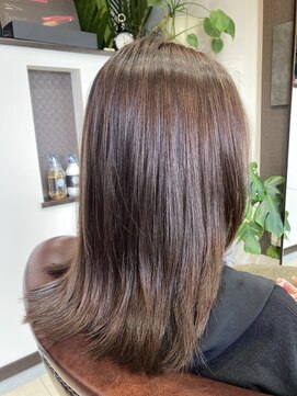 ハンナリ(Hannari) 髪質改善艶髪ストレートカラー