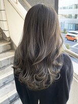 ローラン(ROULAND)&nbsp;【池袋髪質改善カラー】赤味のない透けるくすみカラー