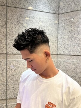 ヘアモード キクチ 銀座店 銀座 スパイキーフェード