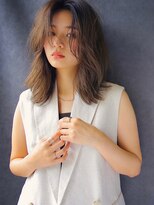 ソヨン 星が丘店(SOYON)&nbsp;ショコラグレージュ くすみカラー フェザーバング