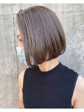 グロウバイニューヨークニューヨーク(Grow by NYNY) 【打越】ボブ×グレージュ