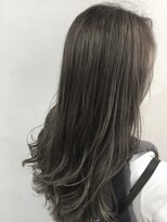 デイジー インデックスヘア 大島店(DAISY index hair)&nbsp;★グレージュアッシュワンカールレイヤーロング20代30代40代★9