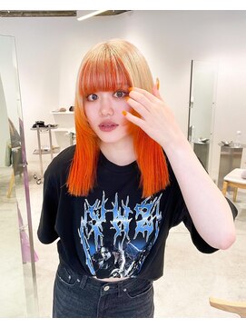 キオク(KIOX) デザインカラー/ベージュ×オレンジ