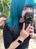 デバイス 東川口(DEVICE)&nbsp;ナチュラル姫カット　裾カラーブラック